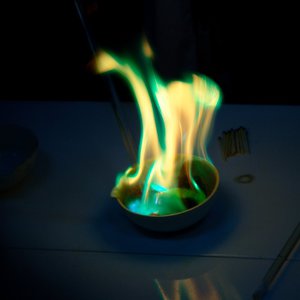 Chemistry magic trick